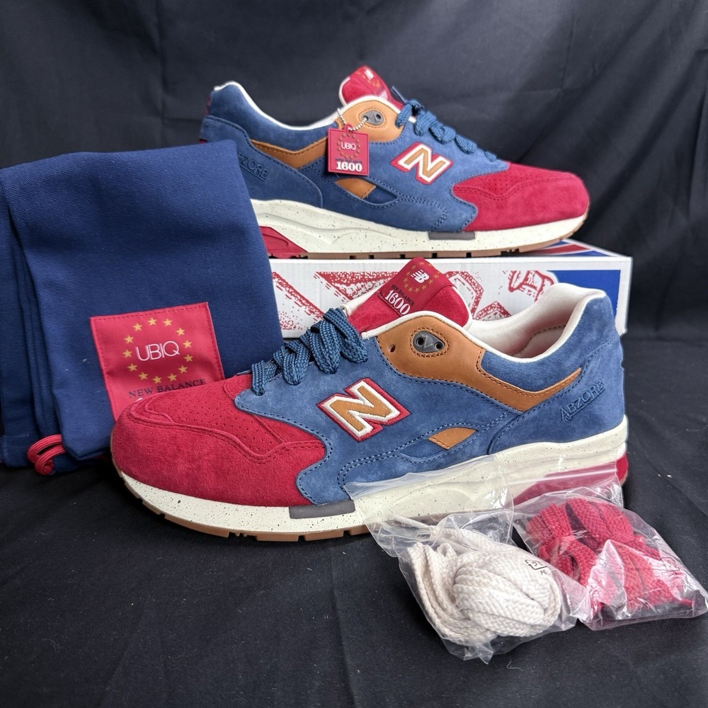 New Balance 1600 X‎ Ubiq Benjamins Mens Size 11.5 Shoes CM1600BN Blue Red